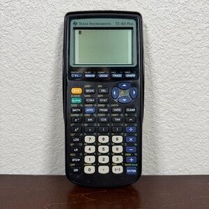Texas Instruments TI-83 Plus Graphing Calculator High School College Math EUC